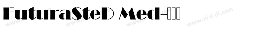 FuturaSteD Med字体转换